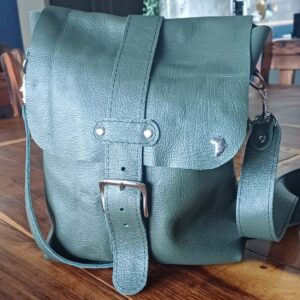 Kudu leather sling bag