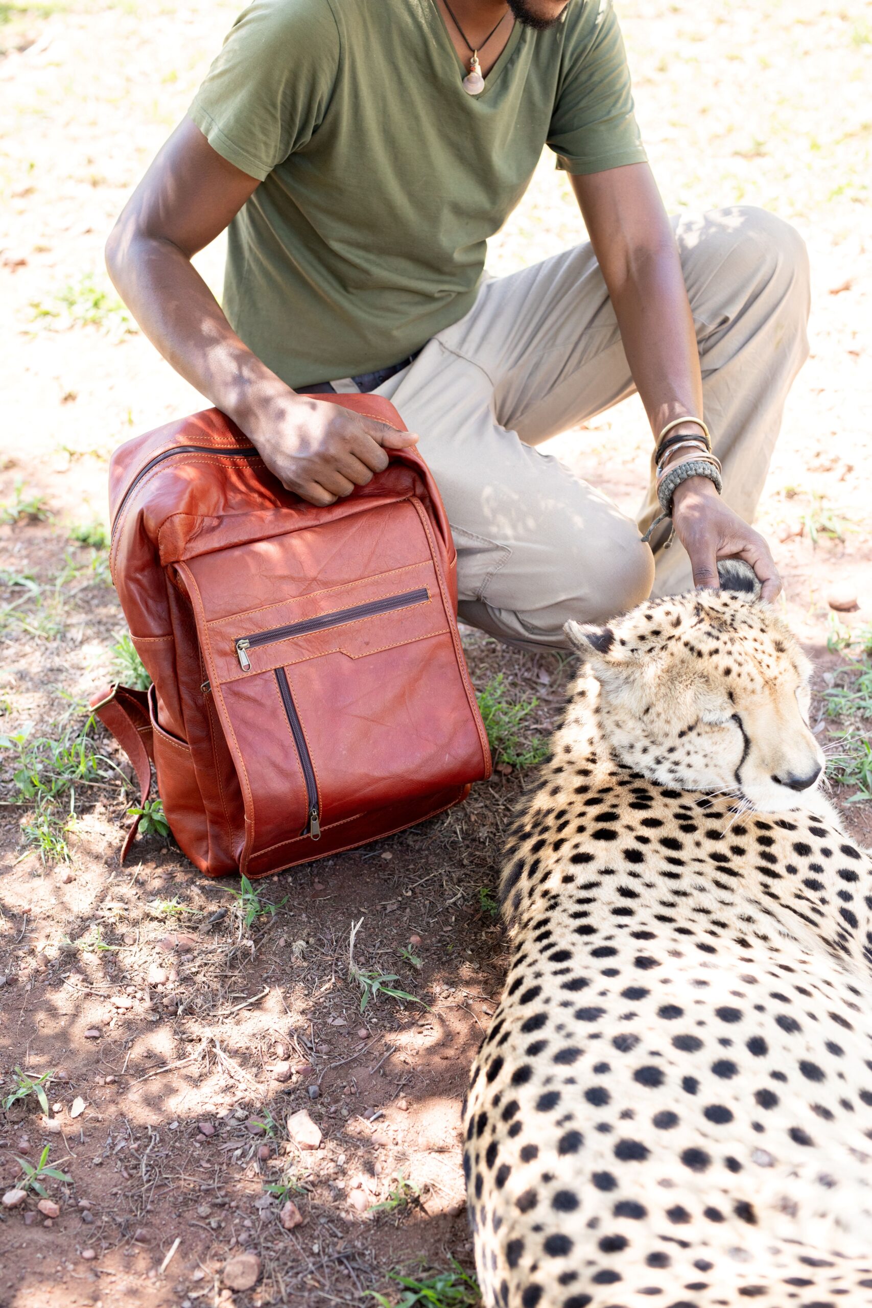 Luxury Leather back packs